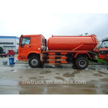 Camion cosses d&#39;évacuation d&#39;aspirateur HOWO, camion d&#39;épuration 4x2